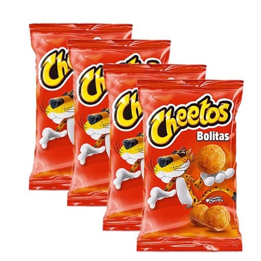 Cheetos Bolita Sabritas Mexican Chips, 4 Bags (42 g)