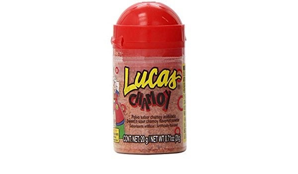 Polvo Lucas Chamoy 10pc ( 0.71oz each ) Mexican Candy powder