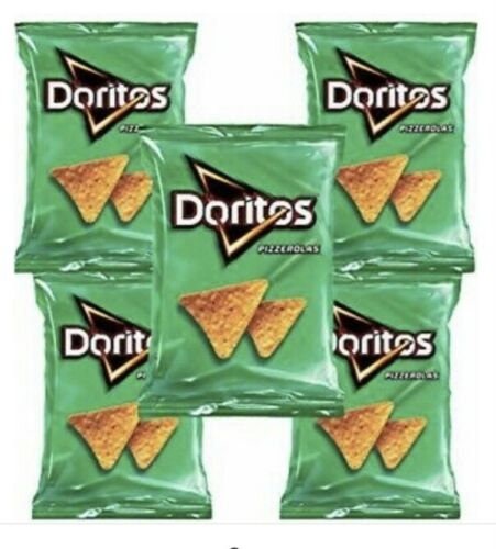 Doritos Pizzerolas Sabritas Mexican Chips, 5 BAGS (61 G)