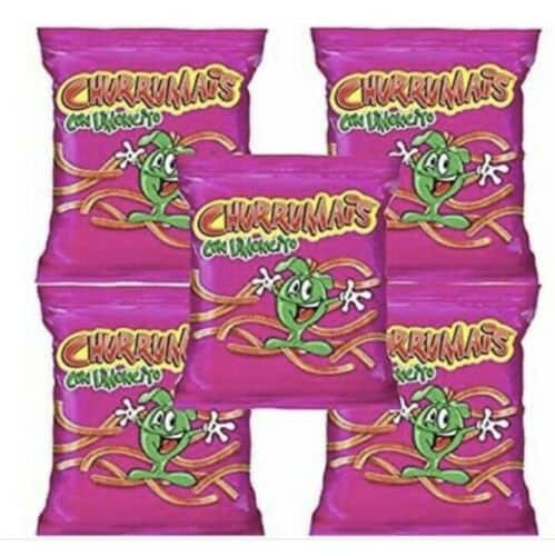 Churrumais con Limoncito Sabritas Mexican Chips, 5 BAGS (58 G)