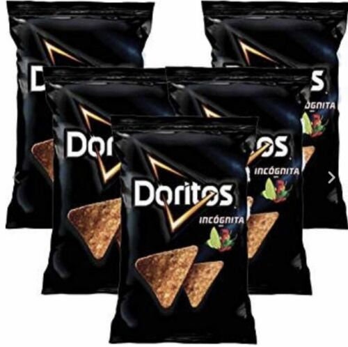 Doritos Incognita Sabritas Mexican chips, 5 BAGS (62 G)