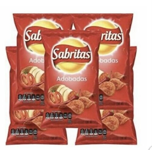 Sabritas Mexican Adobadas, 5 Bags (42g EACH)