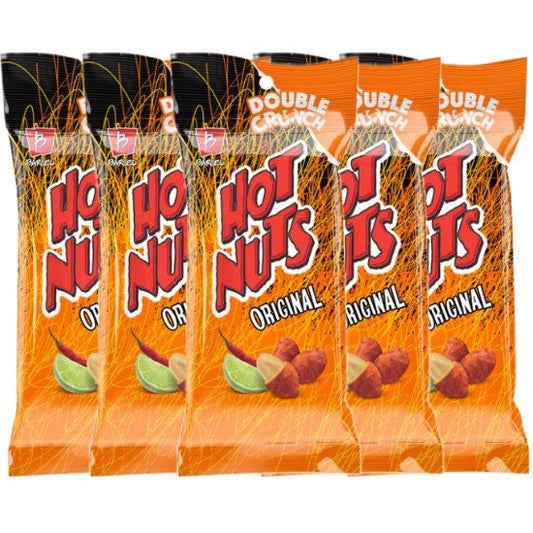 Hot Nuts Originales Barcel Mexican Snack, 5 Bags (125 g)